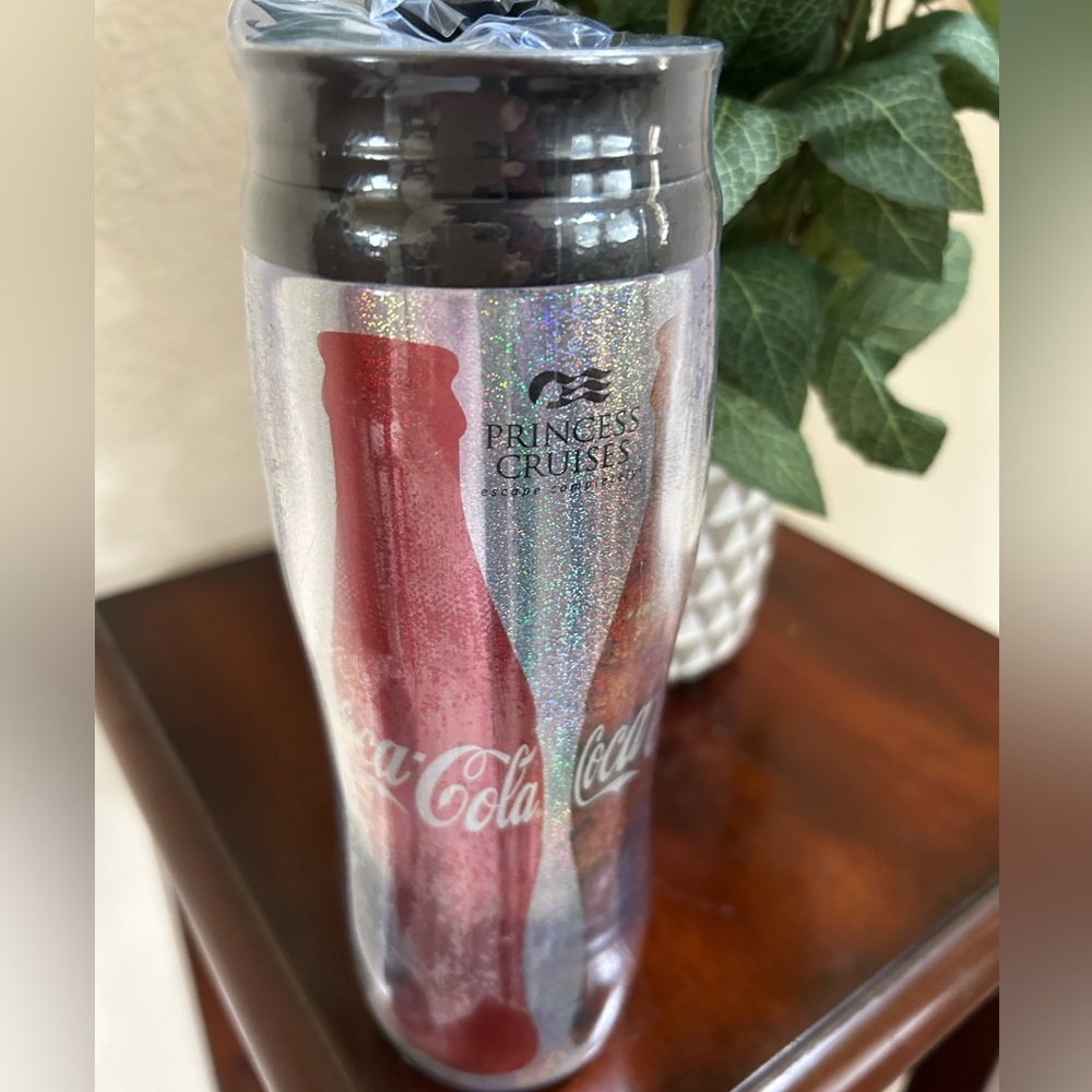 Princess Cruises Coca Cola Contour Reusable Cup with Lid
